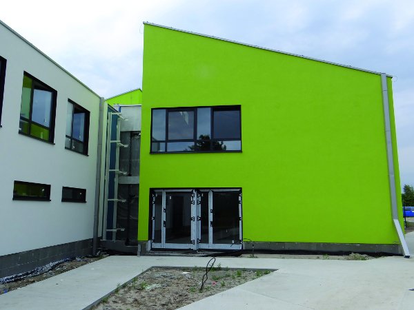 Gminy inwestują w budownictwo energooszczędne, Urząd Gminy Jabłonna, energooszczędna szkoła podstawowa, system wentylacji z odzyskiem ciepła, pompy ciepła, system free cooling i active cooling